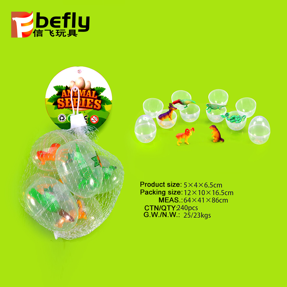 rainforest plastic animals set