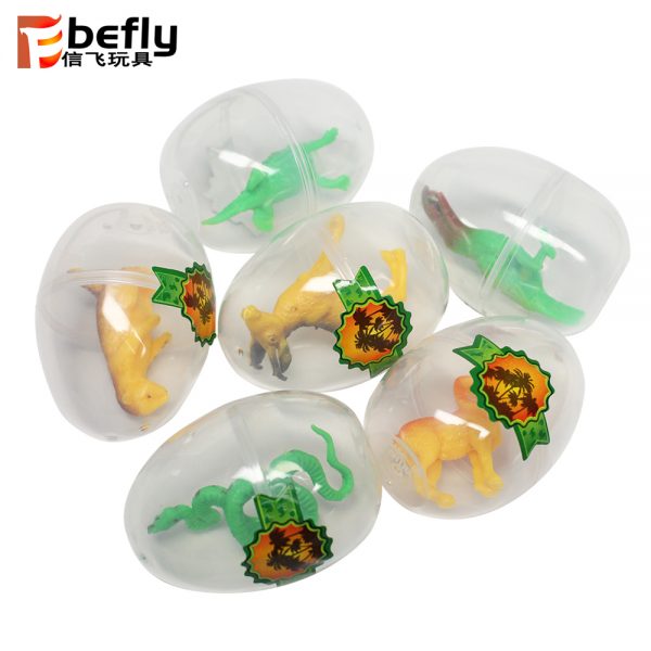 Mini Rainforest animal model figure plastic egg capsule toy
