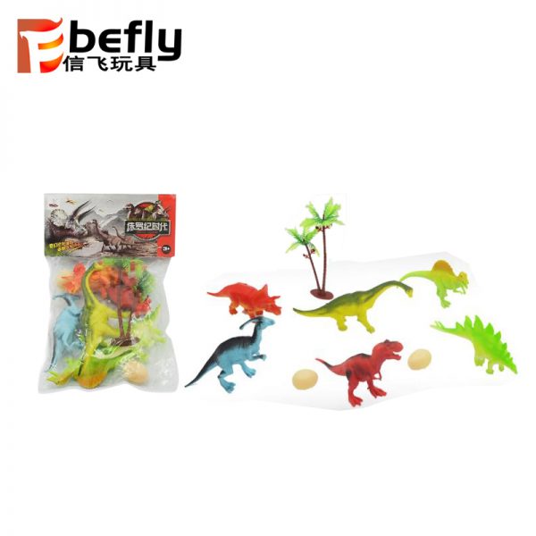 Plastic dinosaur model toys set