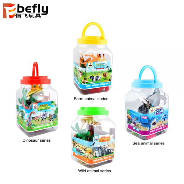 Farm sea wild animal dinosaur model set plastic toy