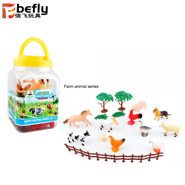 Farm sea wild animal dinosaur model set plastic toy