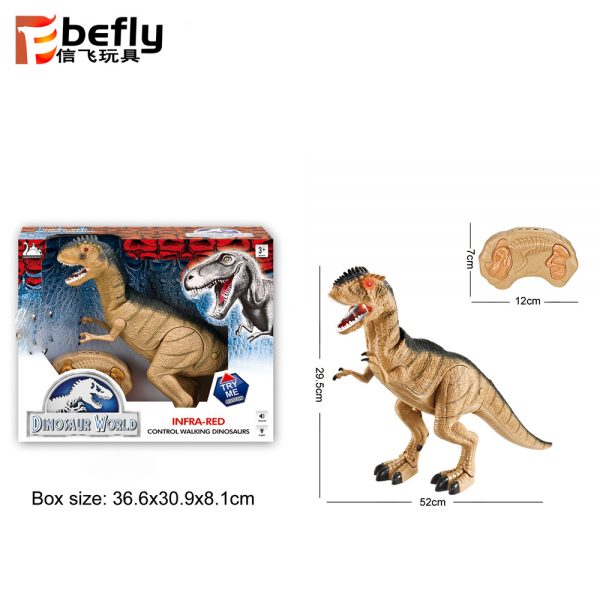 Plastic toy infrared control dinosaur
