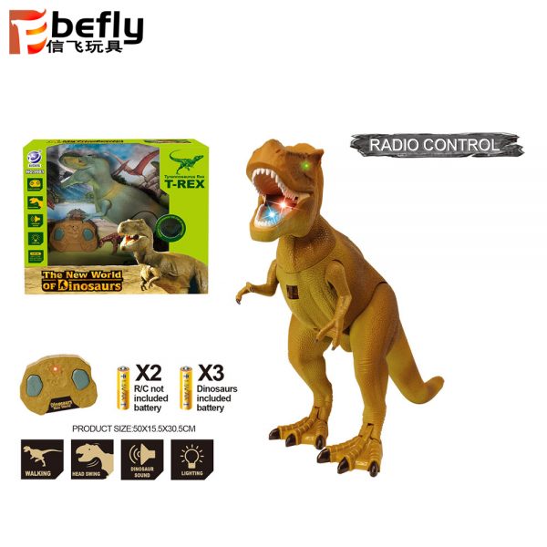 RC infrared walking t-rex dinosaur toy