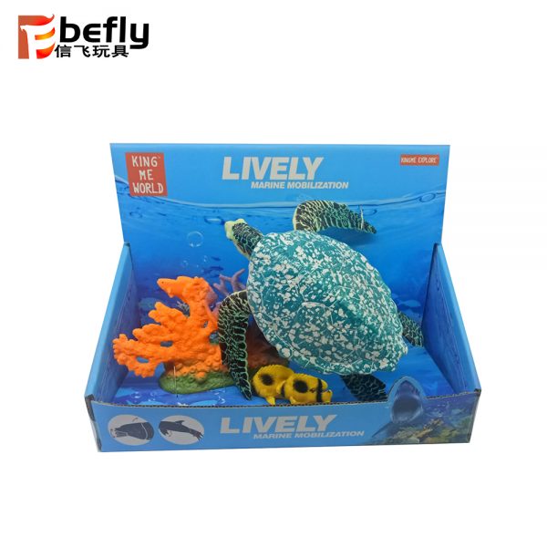 Sea animal model plastic tortoise toy