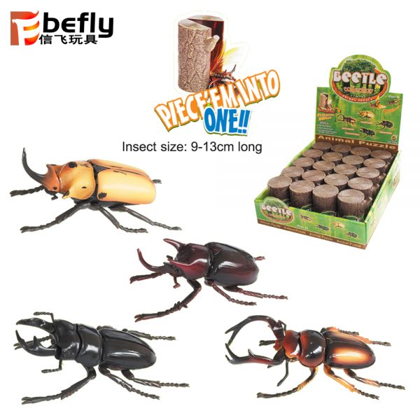 Natural world animal beetle model diy insect puzzle toy