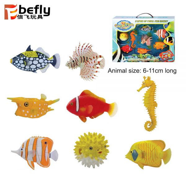 Sea animal model puzzle diy toys