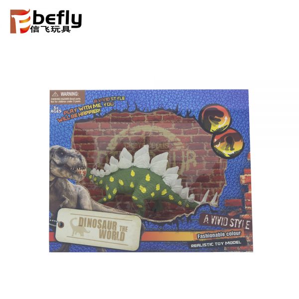 Vivid plastic dinosaur figure toy