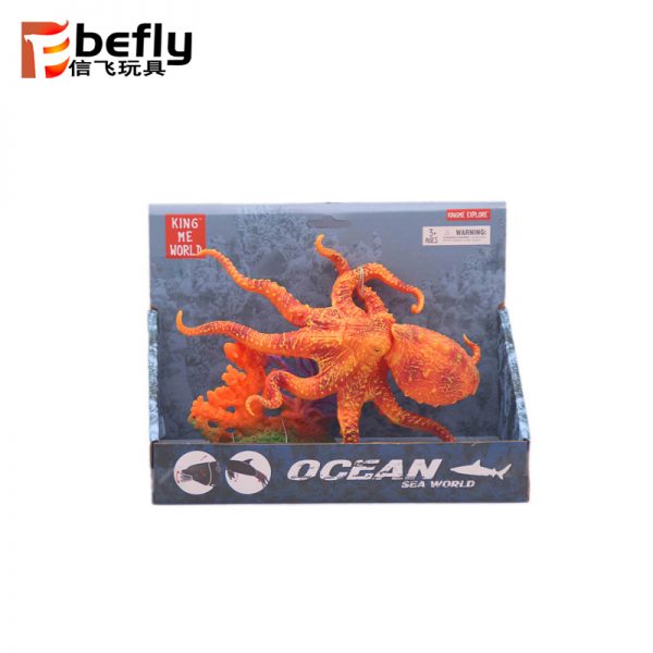 Movable octopus vivid sea animal toy
