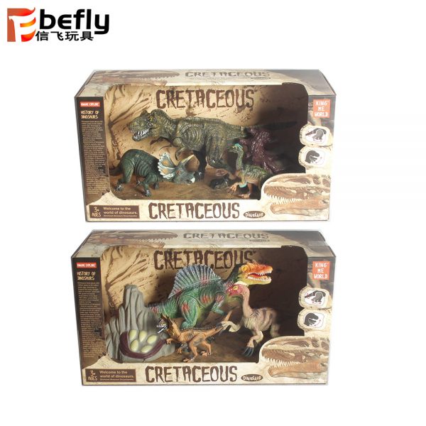 Movable dinosaur plastic realistic model toy
