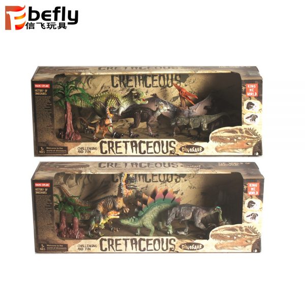 Movable dinosaur plastic realistic model toy
