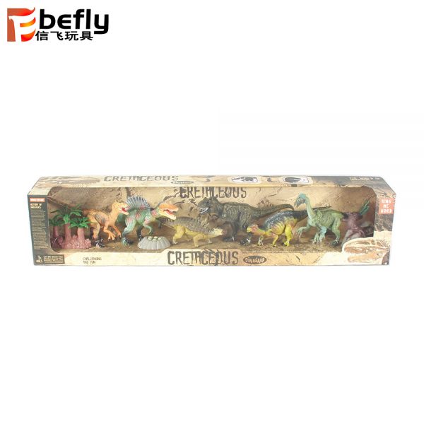 Movable dinosaur plastic model toy