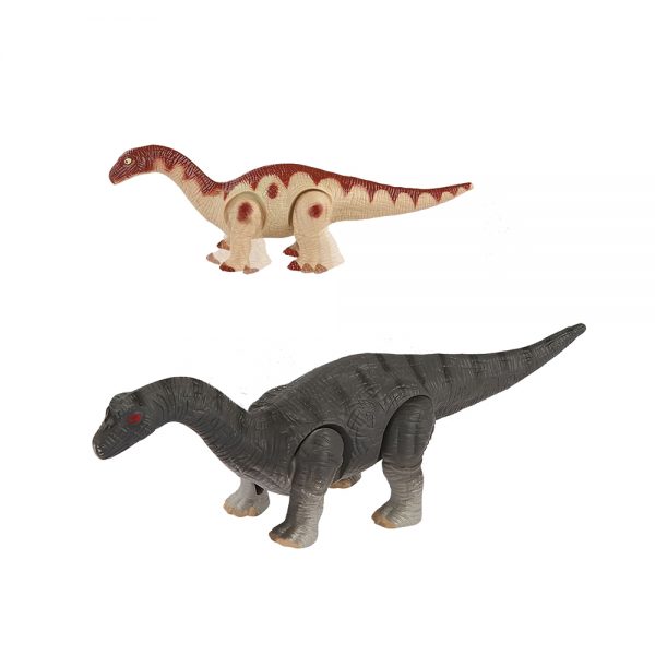 Realistic Brachiosaurus dinosaur model plastic wind up toy