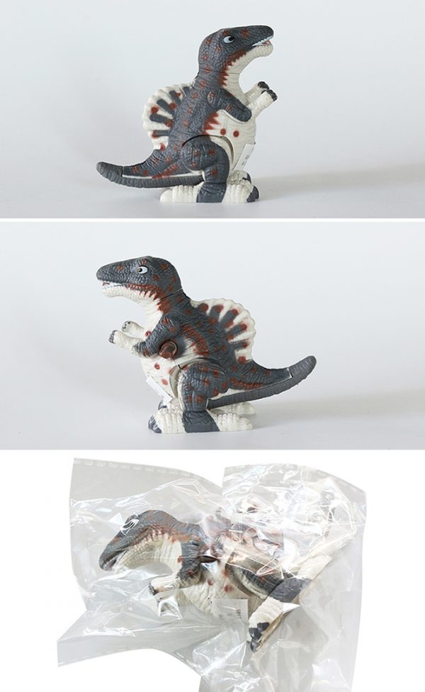 Spinosaurus dinosaur model plastic wind up toy