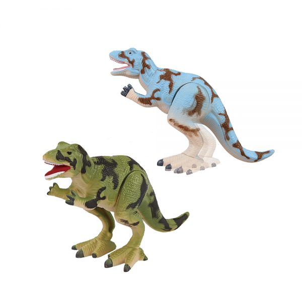 Allosaurus dinosaur model plastic wind up toy