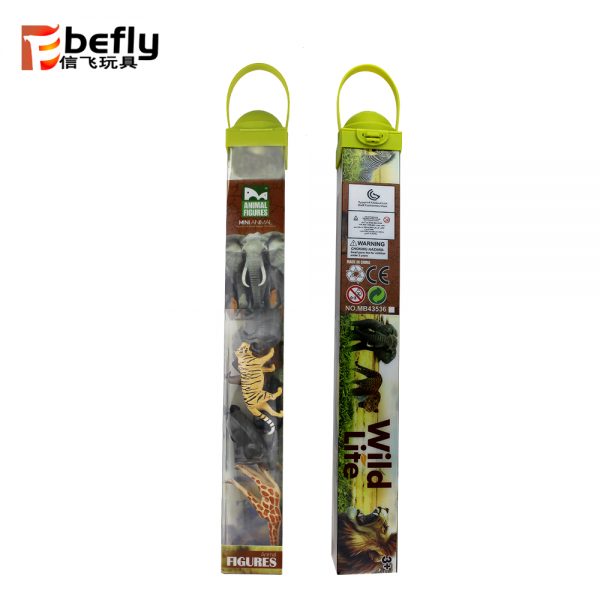 Realistic wild animal plastic figure toy