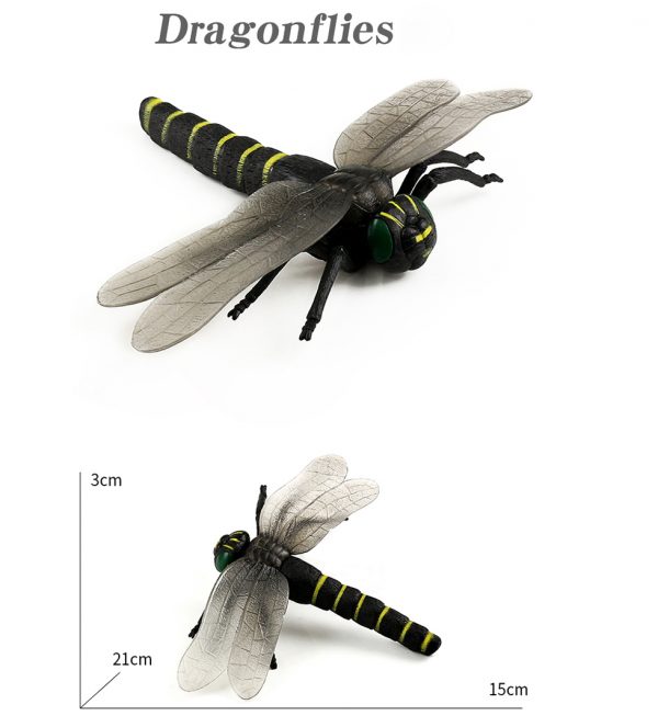 8inches 4 kinds Natural world animal model halloween insect toy