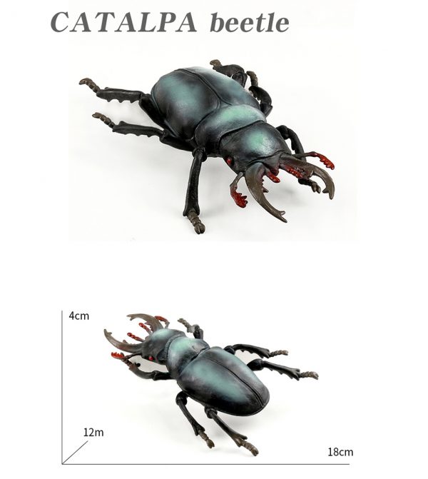 8inches large table decorational insect model halloween toy