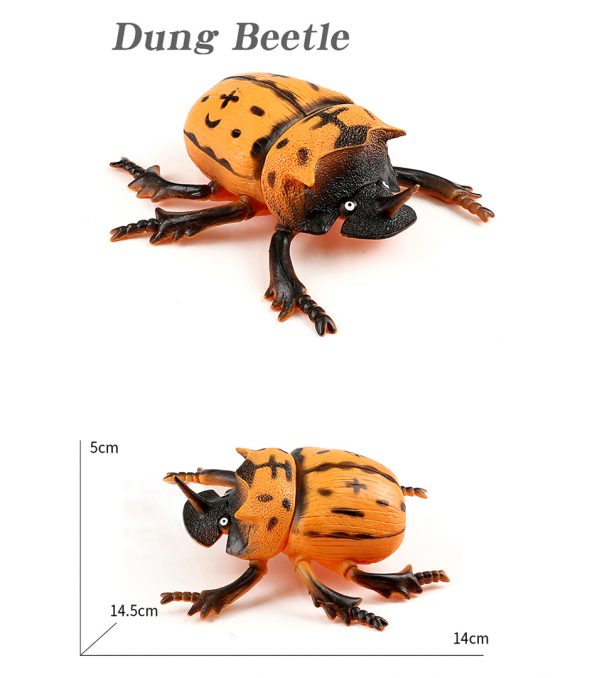 8inches large table decorational insect model halloween toy
