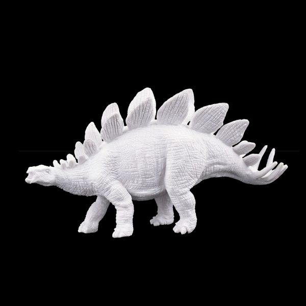 Plastic dinosaur model diy painting set