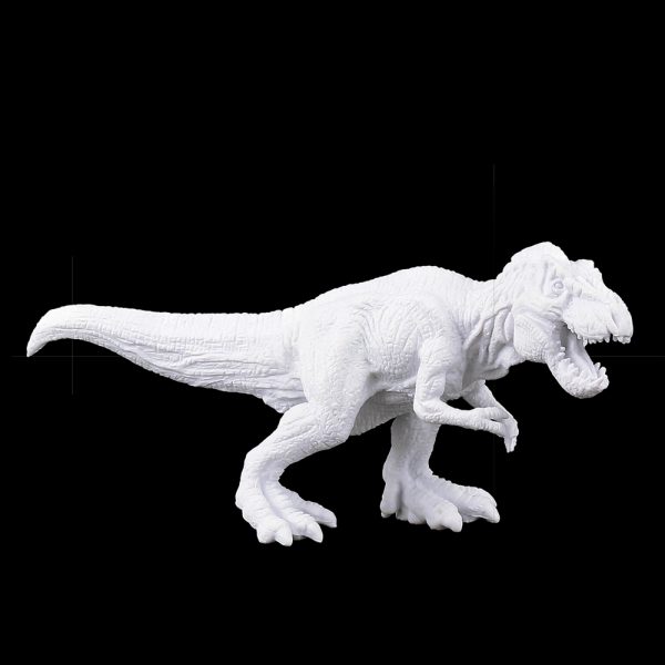 Plastic dinosaur model diy painting set