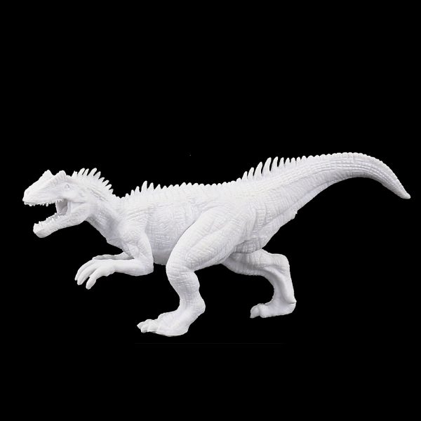 Plastic dinosaur model diy painting set
