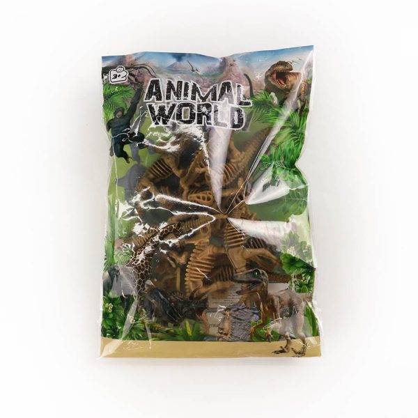 Plastic dinosaur skeleton dig toy science educational dinosaur kit