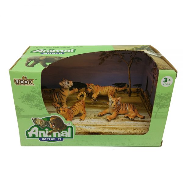3 inches Wild animal plastic model toy