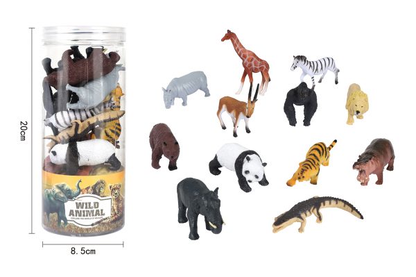 PVC solid plastic toy small animal model