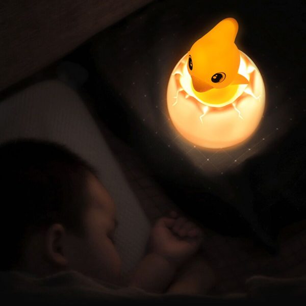 Cute radio control musical animal touch night light