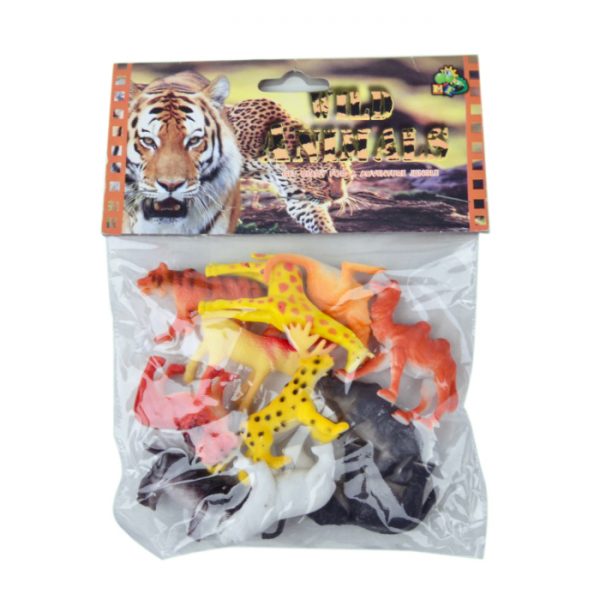 Wild animal model small animals plastic toy