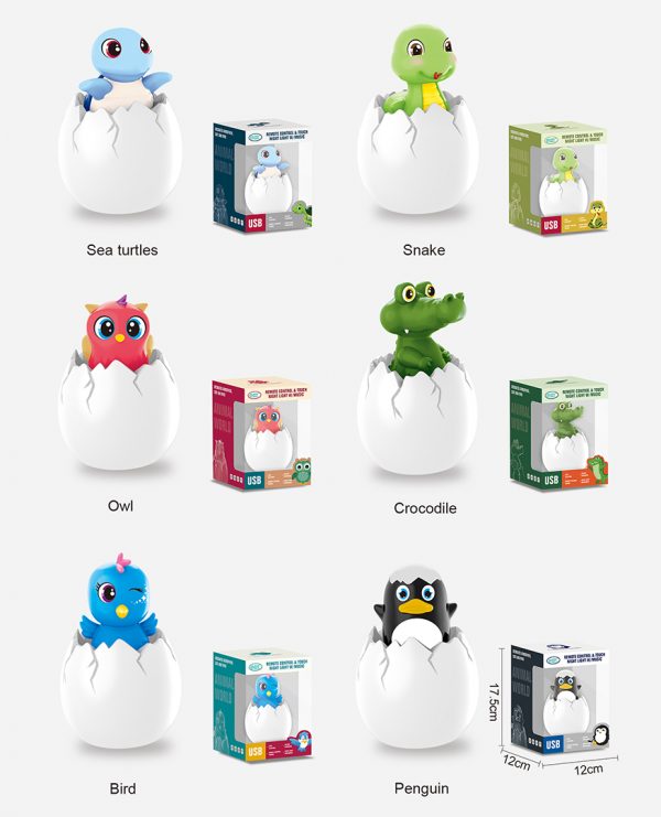 130 song cute animal model sleeping music touch night light baby sensory toy with remote control