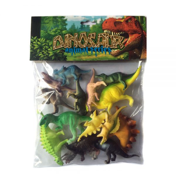 14PCS plastic model dinosaur toys