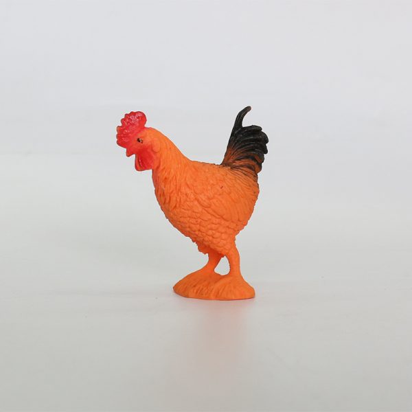 Animal figure play set with mat