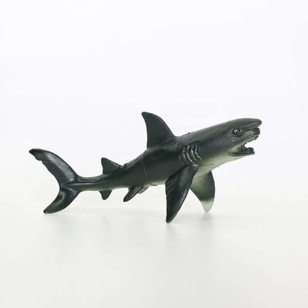 Plastic sea animal figure set toy with rock and glass