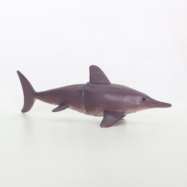 Plastic sea animal figure set toy with rock and glass