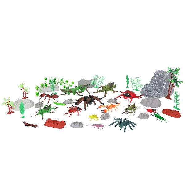 Plastic model insect toy set