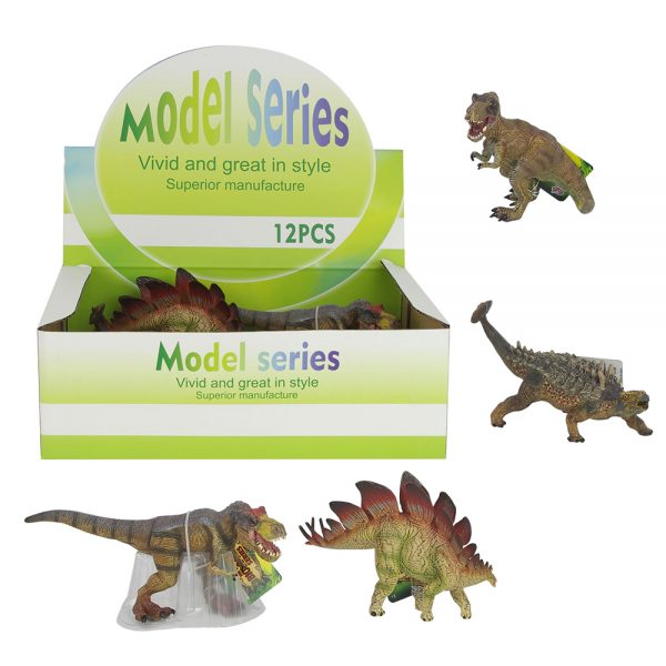 Solid plastic dinosaur  model  toy