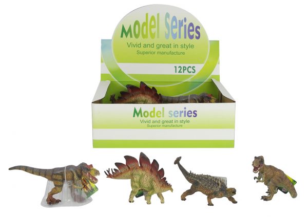 Solid plastic dinosaur  model  toy
