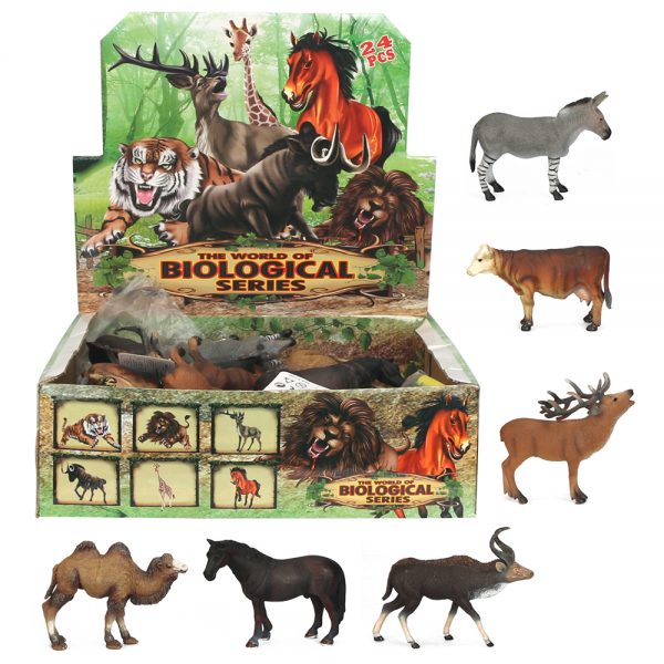 Simulations natural world wild life model reindeer plastic toy animal