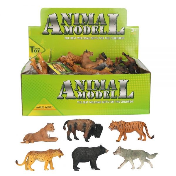 Plastic small toy realistic animal model