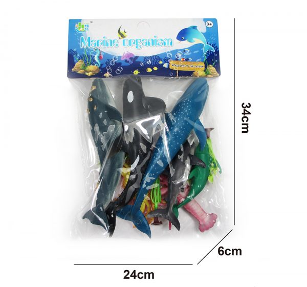Natural world plastic deep ocean animal toy