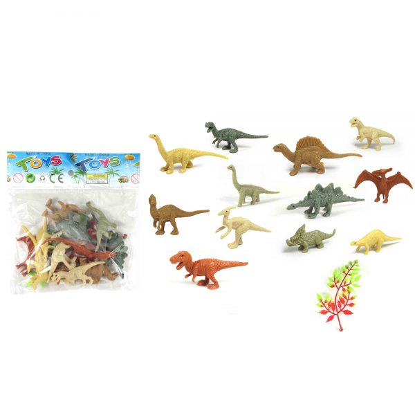 Platic mini dinosaur cheap toy