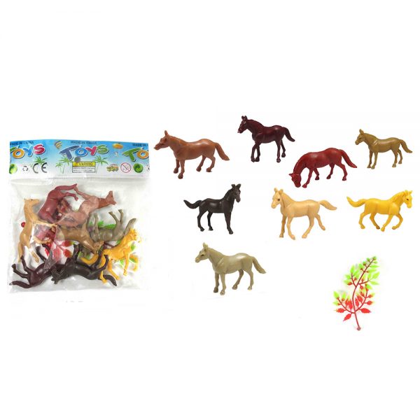 Farm animal model horse figure cheap small toy