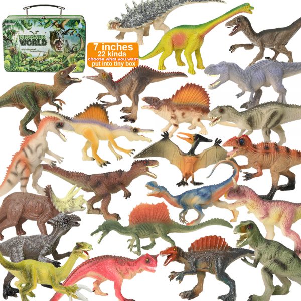2021 new Juguetes Realistic plastic solid dinosaur model children learning class STEM educational toy