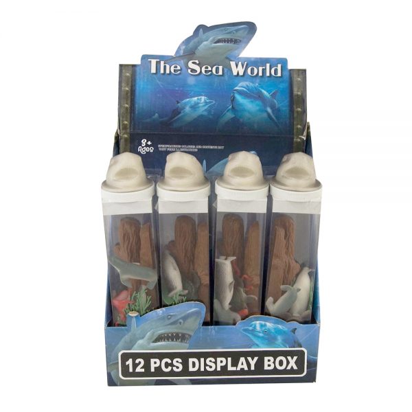 Bulk cheap plastic toy sea animal model