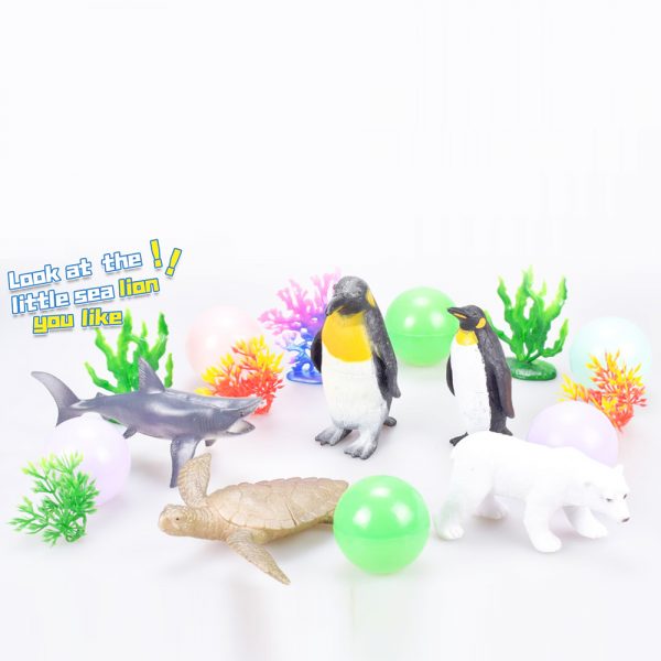 Deep ocean figure toy plastic sea animal