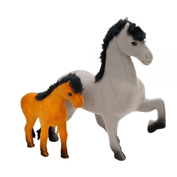 Farm animal series small plastic horse toy