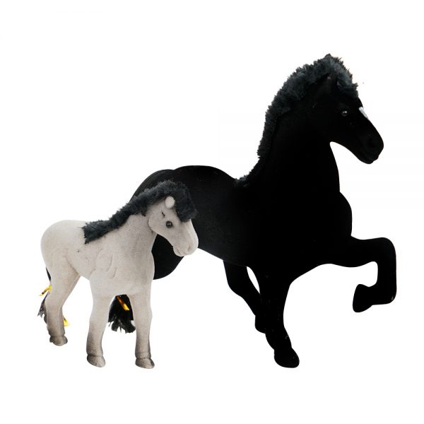 Farm animal series small plastic horse toy