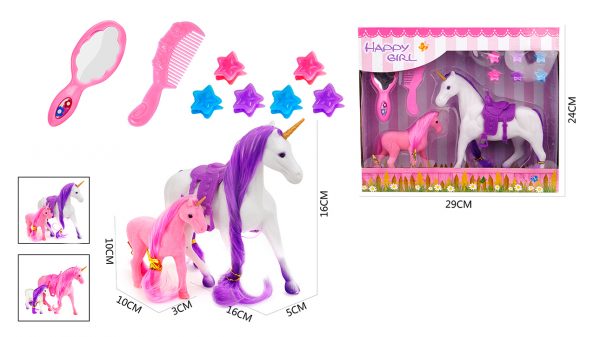PP horse model pretend play toy