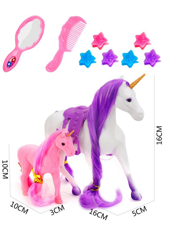PP horse model pretend play toy